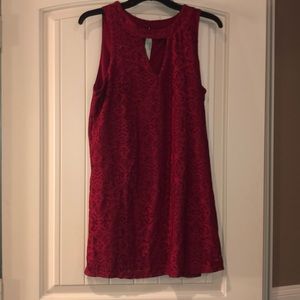 Maroon dress